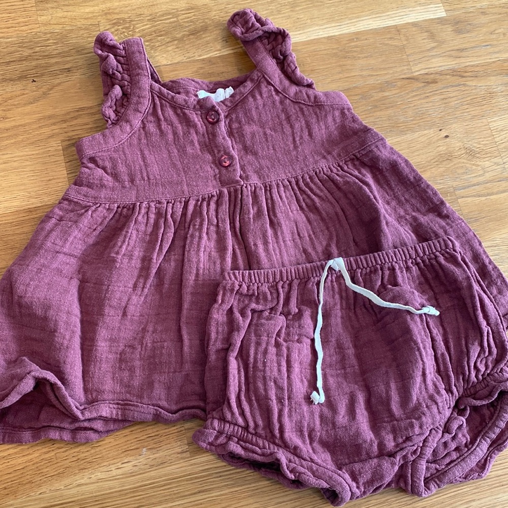 Jamie Kay Muslin Frill set 1Y